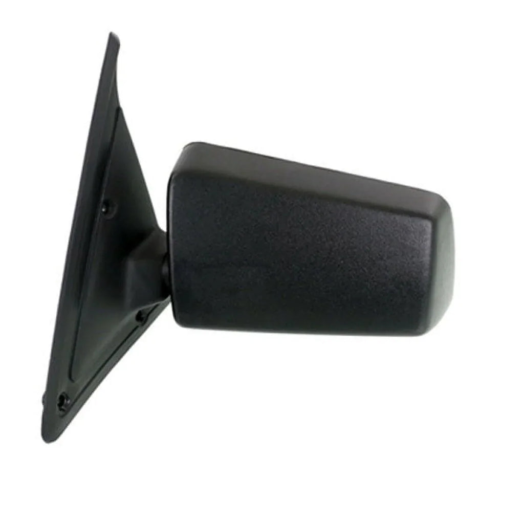 For View Rear Black Driver Mirror Manual Side Small 85-94 3x5 Chevy Blazer S10