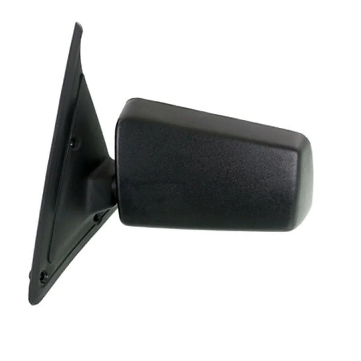 For View Rear Black Driver Mirror Manual Side Small 85-94 3x5 Chevy Blazer S10
