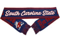 7"] x S6 [Maroon Scarf Carolina Boy South Knit 80" Bulldogs Big State -