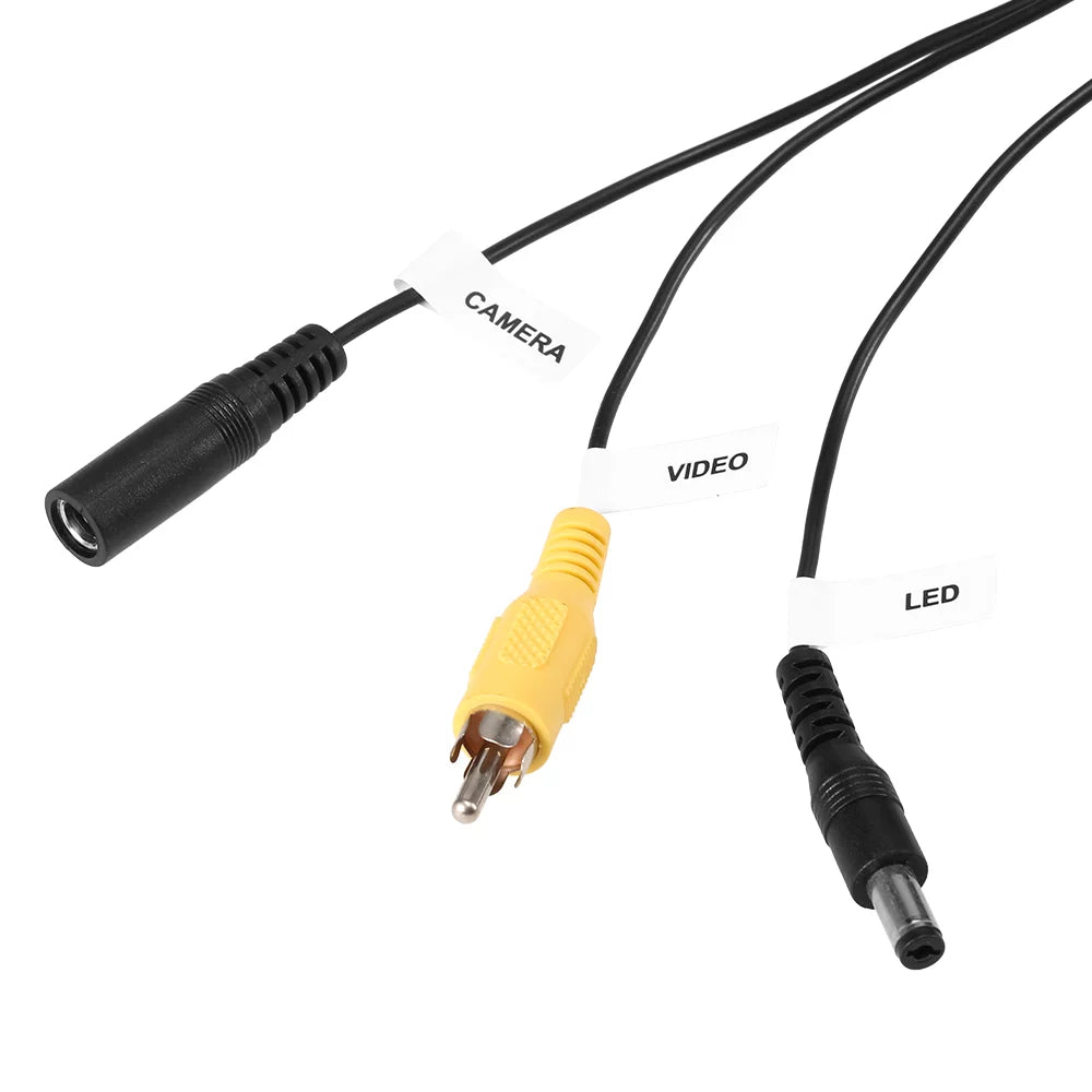 with Fishing Tomshoo Cable Shape Waterproof 12 1200TVL Accessories Boat 15m30m50m Night Underwater Vision LEDs Fish Ice Fishing