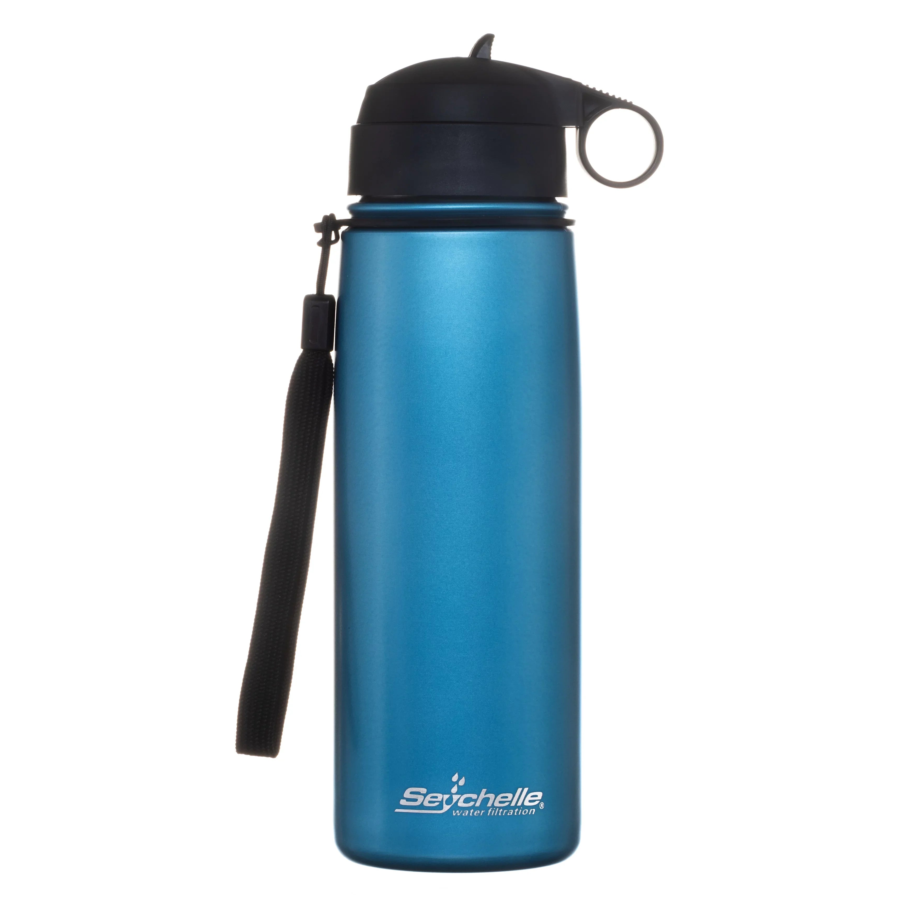'- Blue) Filter Sealed (Metallic liquid Insulated liquid - 26oz Vacuum Filter liquid Stainless Double Bottle Seychelle - Bottle Alkaline - Steel Walled