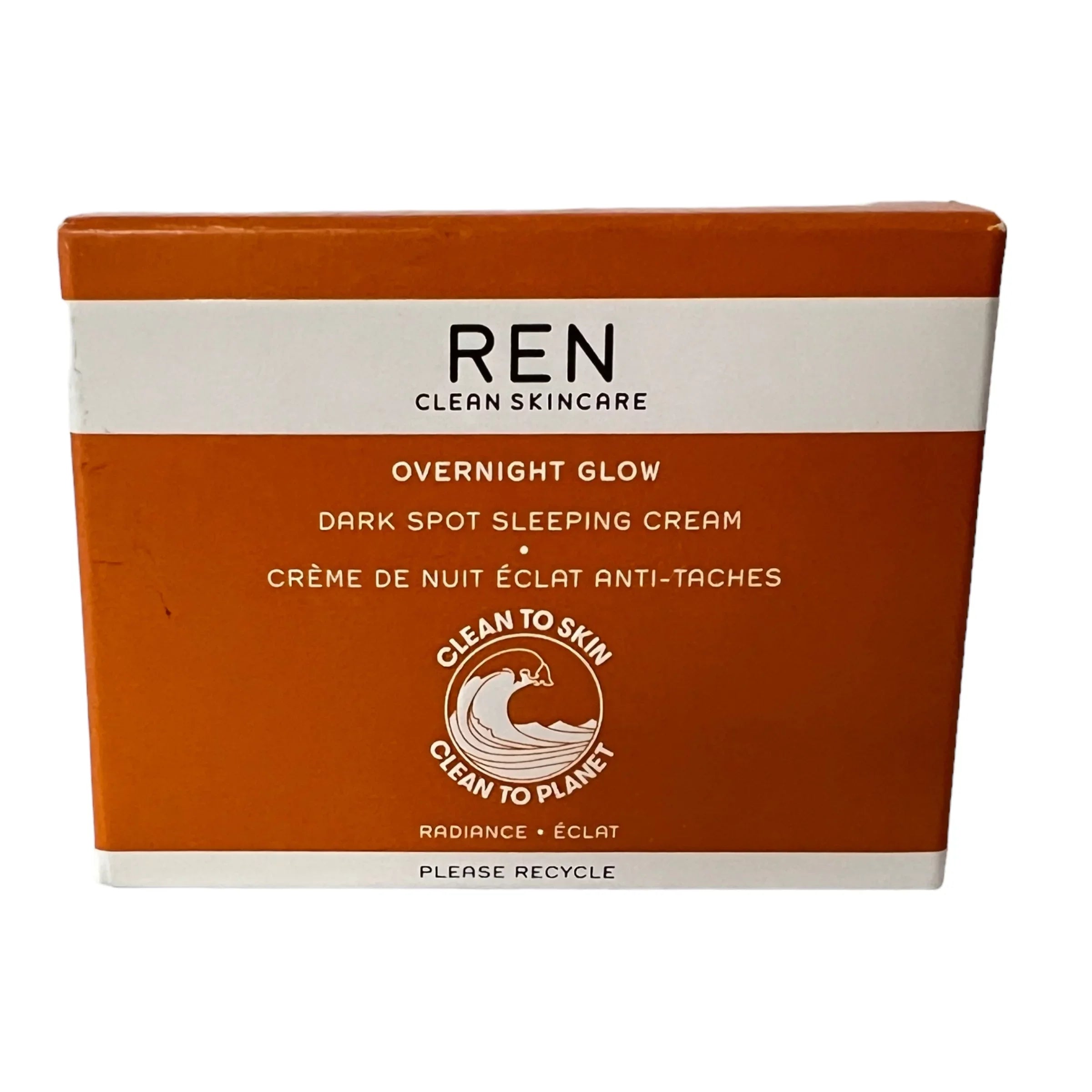 oz Glow Skincare 1.7 fl Cream Sleeping REN Overnight
