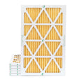 7/8 16x24x1 Pack MERV x Glasfloss. Actual Pleated 11 Filters 15-1/2 by of x 23-1/2 6 dimension: Air