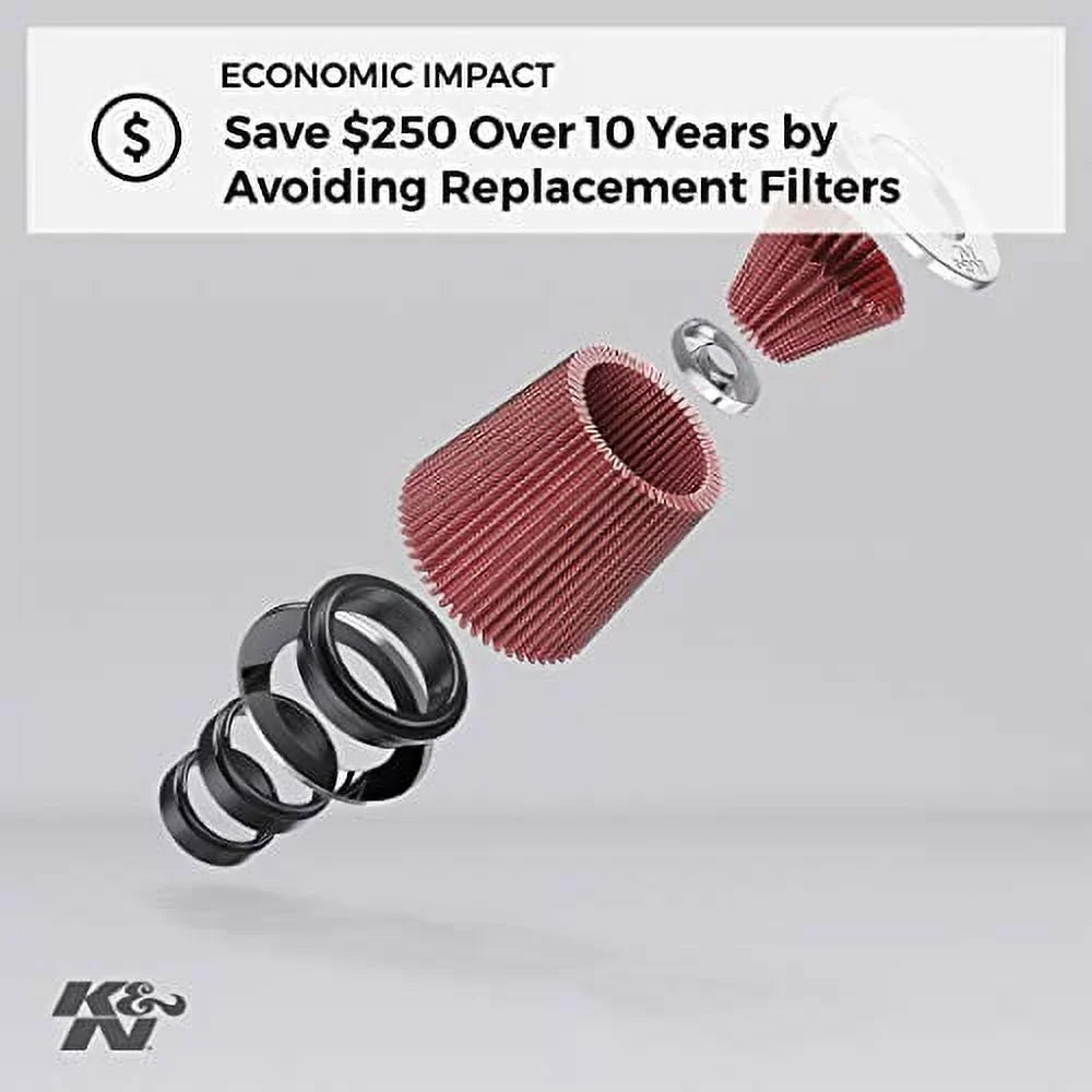 High 2003-2009 Performance, Engine DODGE K&N Ram E-0776 Filter: (Ram 2500, 3500) Filter: Premium, Air Washable, Replacement