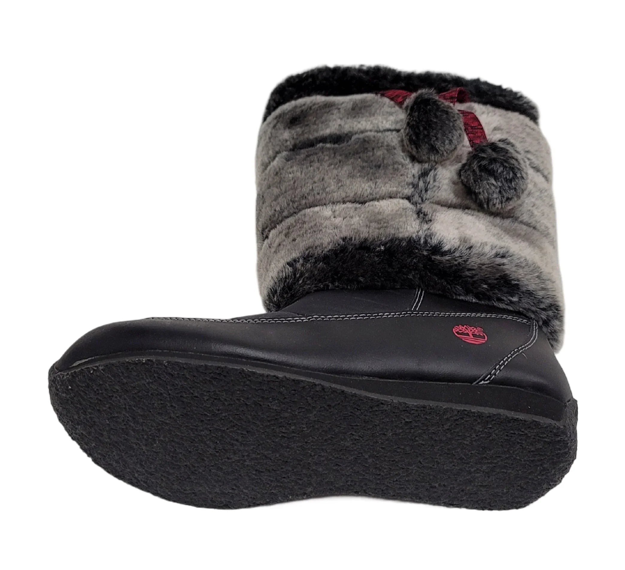 US Medium Black Tall Winterberry Fur Boot 59794 Timberland dimension Preschool Youth 13.5