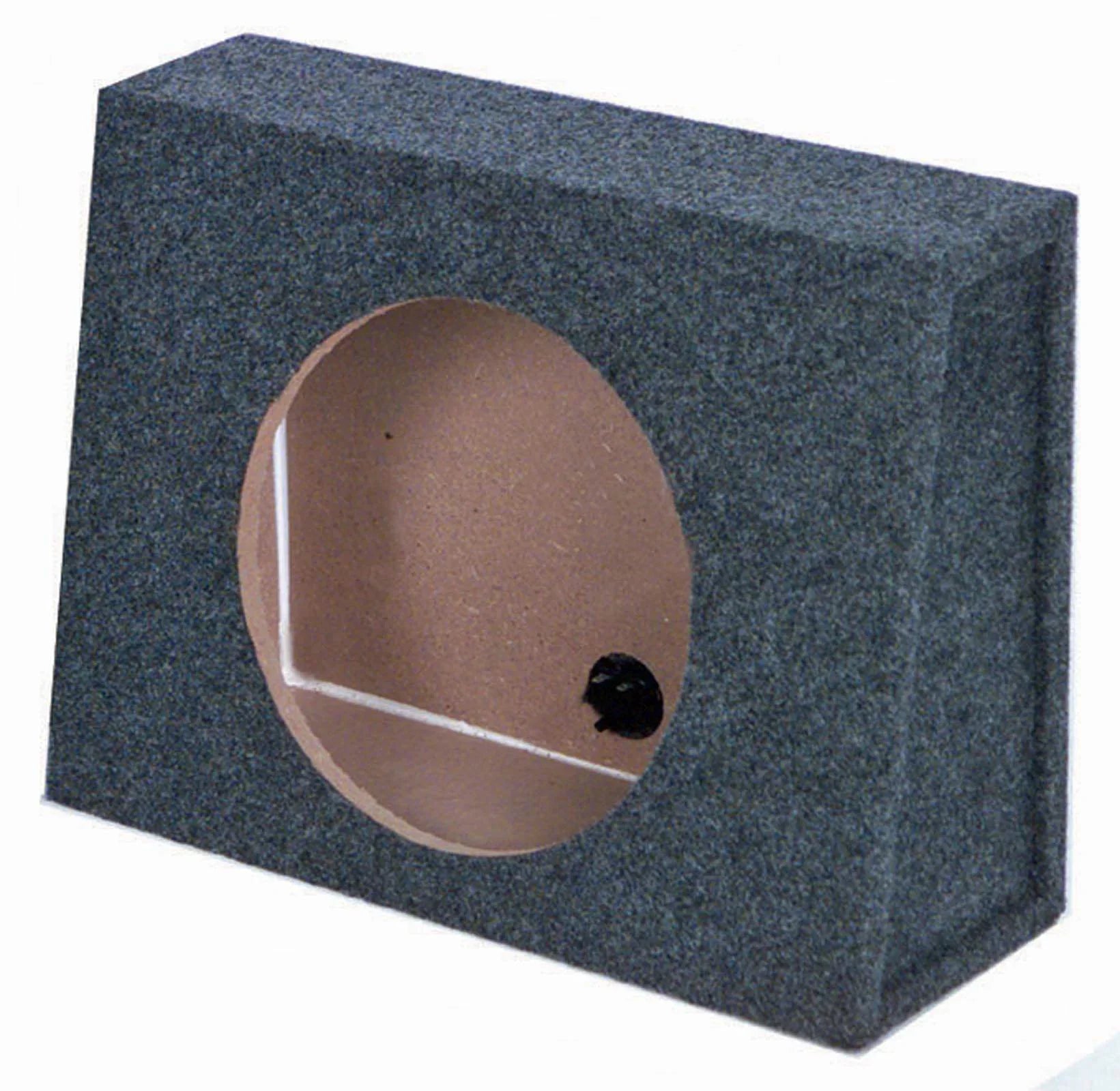 Pack) Car QTW10 QPower Box Sub Single Subwoofer 10" Audio Sealed Enclosures (2