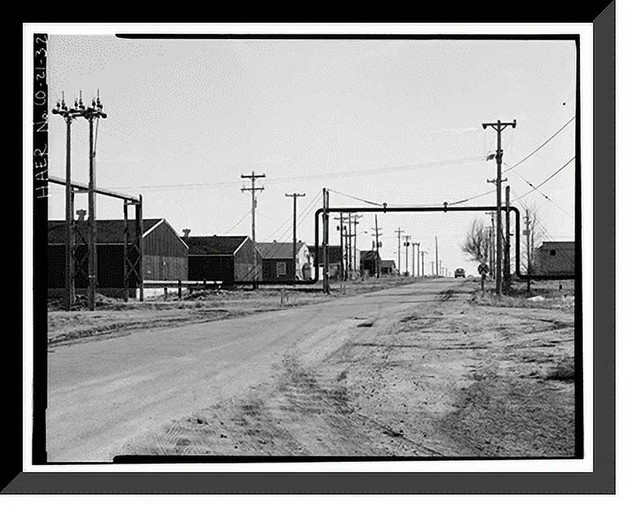 21-7/8" Bounded Ninety-sixth x Framed CO by Arsenal, - Mountain Print, Historic County, Commerce Fifty-sixth City, Avenue 30, Avenu, Rocky Adams 17-7/8" &