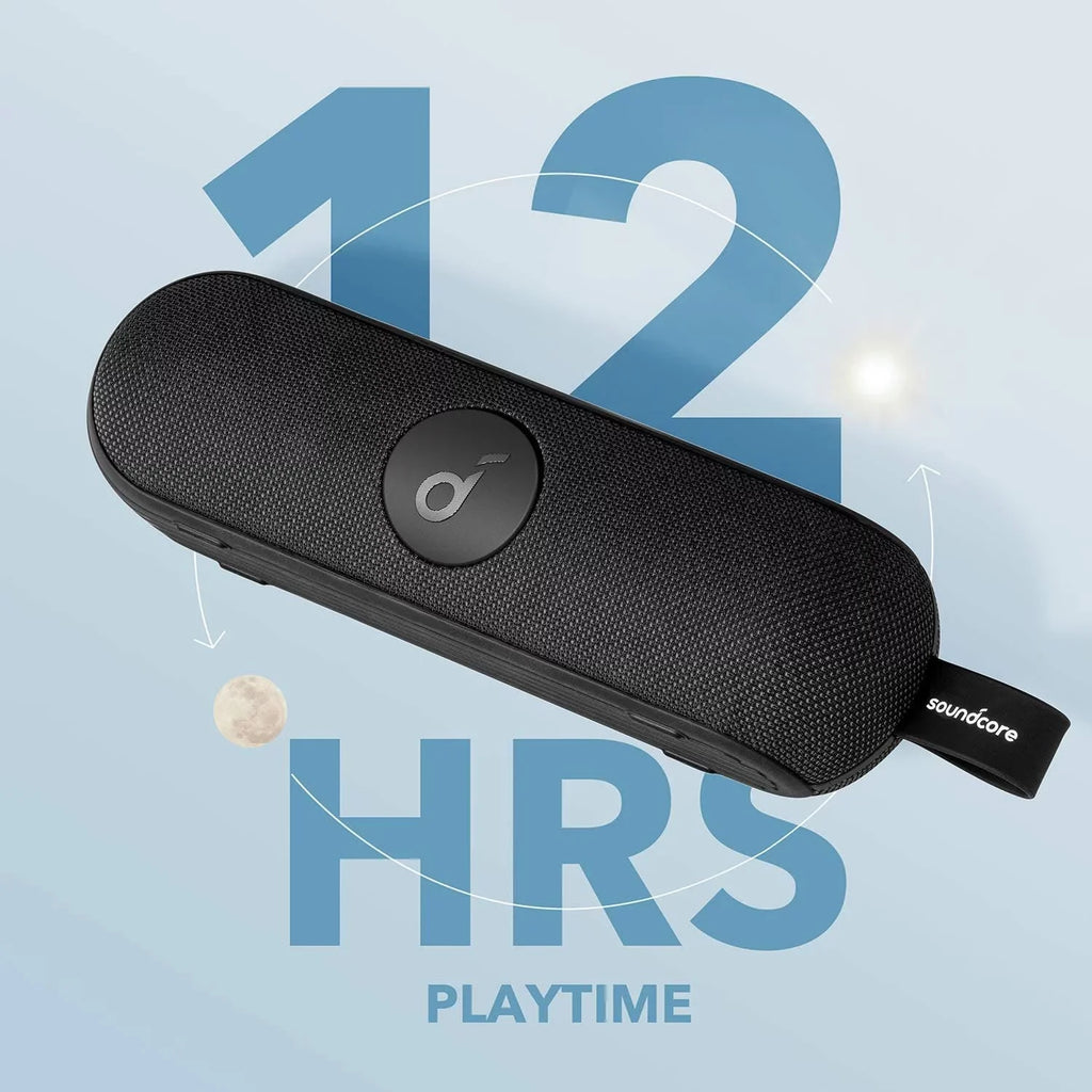 | Icon+ IP67 12-Hour | Playtime Speaker A3123Z11 by Waterproof | Black | Anker- Soundcore Portable