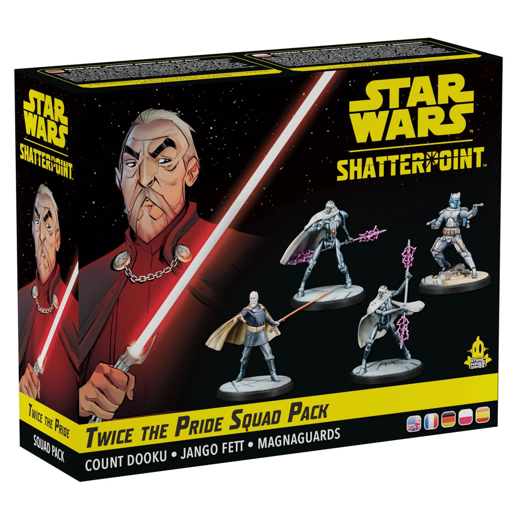 Shatterpoint Twice the Count Star Pack Pride: Wars: Squad Dooku -