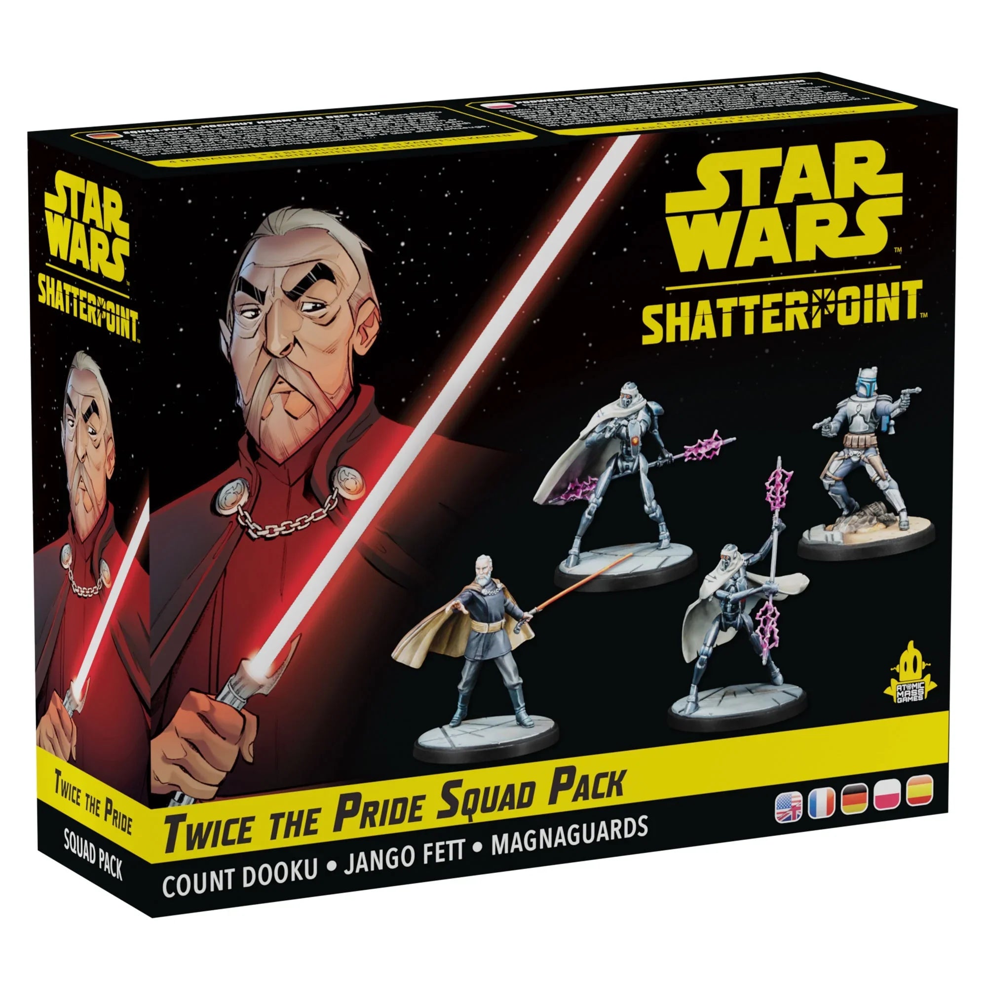 Shatterpoint Twice the Count Star Pack Pride: Wars: Squad Dooku -