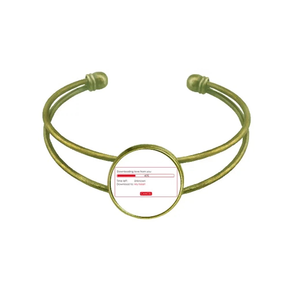 Open Jewelry Bracelet Programmer Download Retro Cuff Bangle Your Love