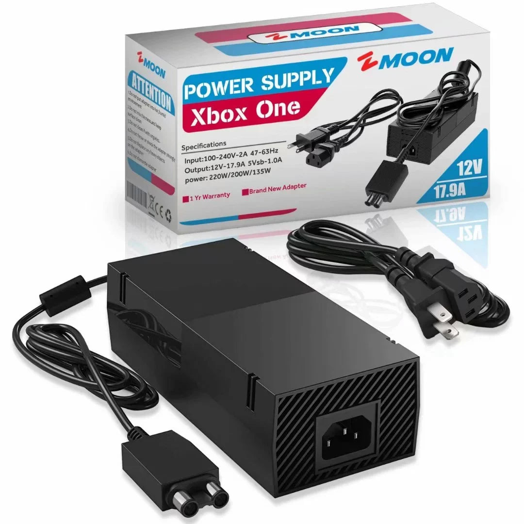 12V Brick Fit - 10.83A One 16.5A Also Video 17.9A Xbox Power Game Replacement 12V Supply Console