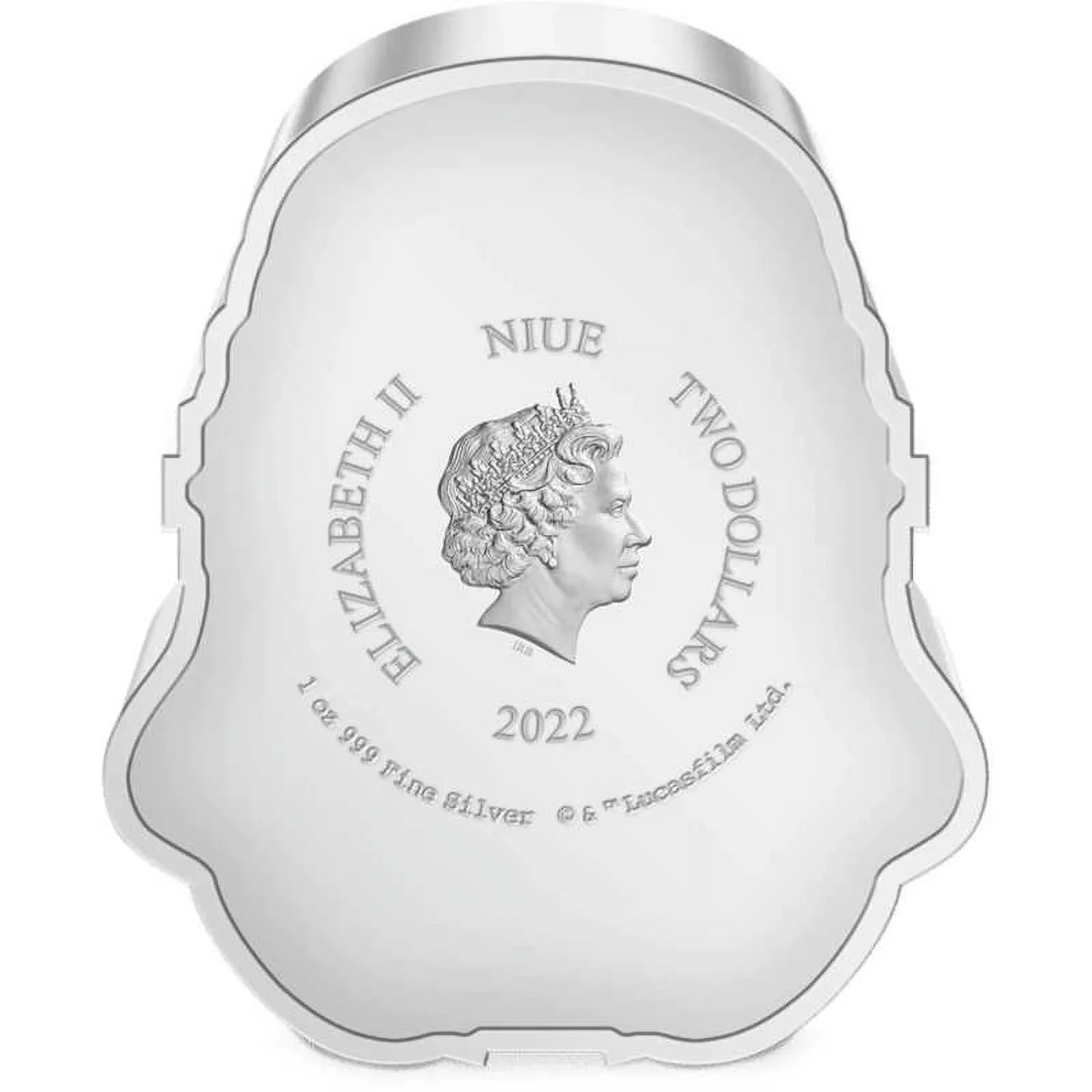 Niue SKU:OPC17 COA 2022 Patrol Trooper Silver Imperial Proof Star Wars