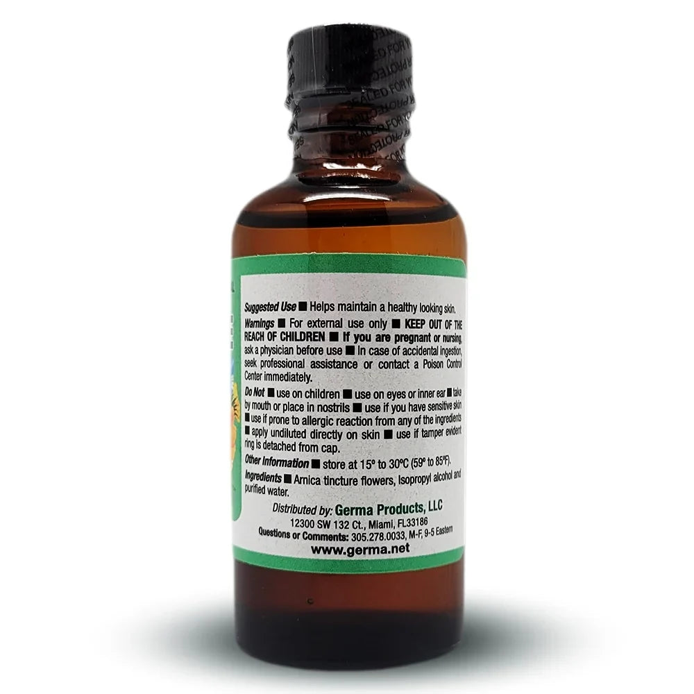 3 Body Helps Maintain Skin. for Germa Joint 1.7 Aches You Arnica a Pack and Counterirritant Healthy Pain, Topical Tincture. oz. Bruises. For of Analgesic.