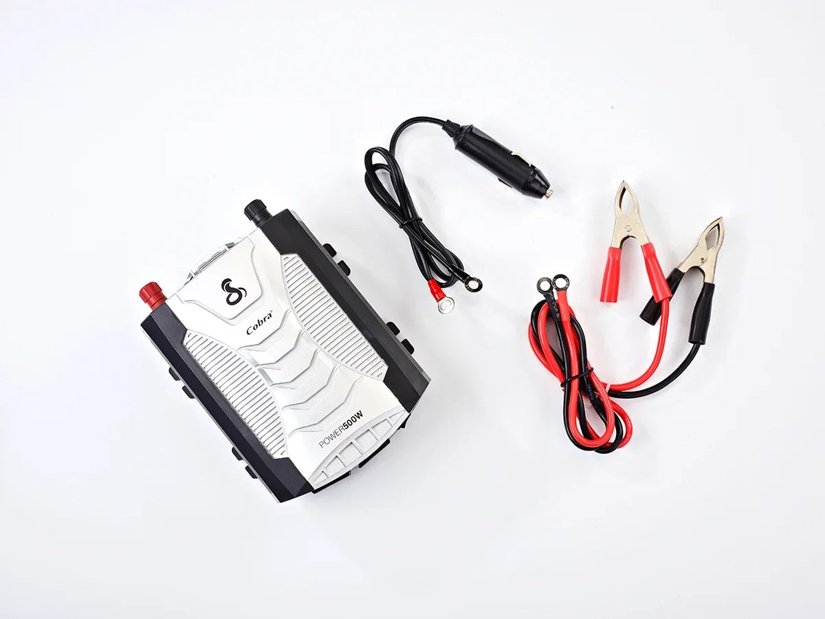 Charge | 500W Power 500-Watt Fast Power Inverter POWER 500W) (CPI Cobra with USB