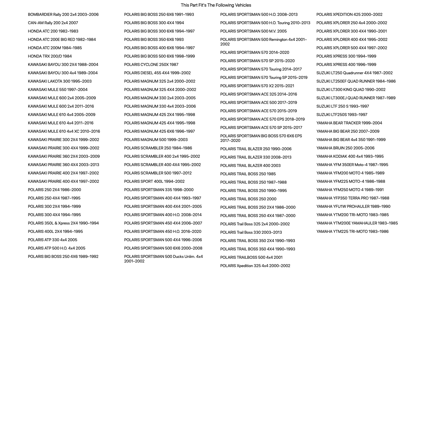 Duty / Power Acid Battery CB14A-A2; Sports Heavy 12V - Western WPS Cb14A-A1/14A-A2 W