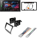Digital Touchscreen Kit/in-Dash AVH-241EX AM/FM Toyota Van DVD/CD Sienna Camera/Installation with Receiver Bluetooth/Backup for DIN KIT4959 Media Pioneer Car Bundle W/ 2004-2010 Double Stereo 6.2"