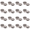 (16 Pitch Cannibal Tusk Lug Pack) Thread 1.25mm Nut Locking 2002-2003 FX440 10mm CANNONDALE Chrome x Universal Flange/Tapered For