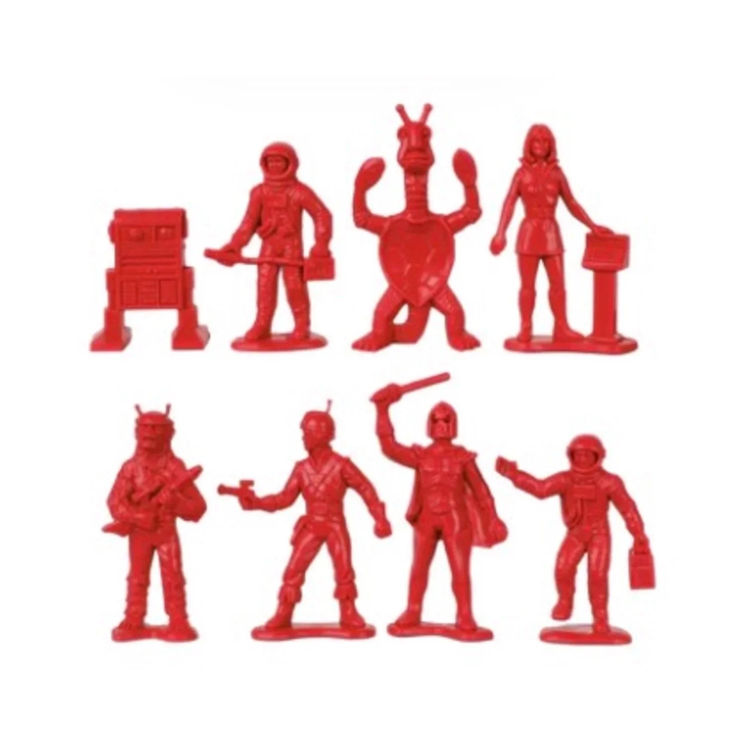 Team Figures Made Yellow SPACE 50pc Red Set Laser vs TimMee Galaxy - - in USA