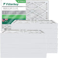 AC Air HVAC Filters (12-Pack) Pleated Filterbuy MERV 8 16x30x4 Furnace