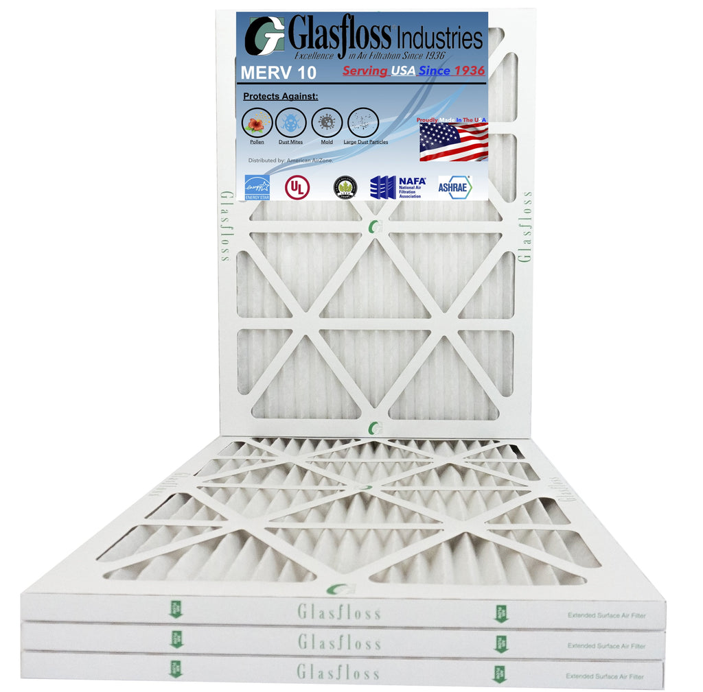 '- x 35.5x7/8 (Actual 22x36x1 Filter - inch) MERV - 10 in dimension: 21.5 Furnace -Qty:4 Air Made Glasfloss USA