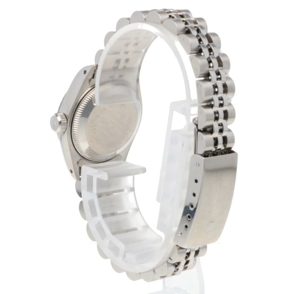 Winding Steel Watch Pre-Owned 69174 Automatic (Good) Oyster Perpetual Stainless Ladies Datejust