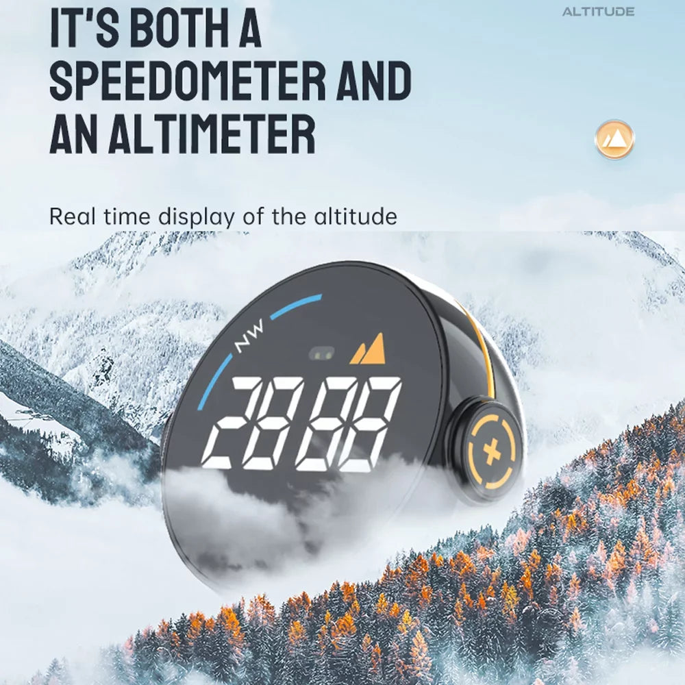 Display Head Speedometer Setup Easy Digital GPS Car Display, & Altitude H600G Clear Meter Speed ammoon