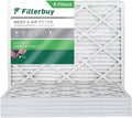 Air Filterbuy HVAC (6-Pack) Pleated Filters AC Furnace 8 24x25x1 MERV