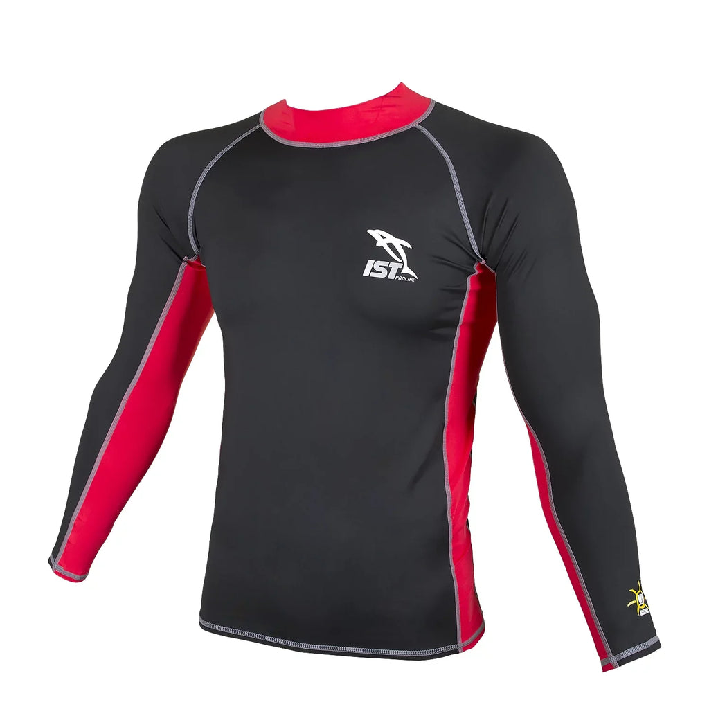 DS-46 IST Guard Rash (Red Sleeve Long Unisex / Spandex X-Large)
