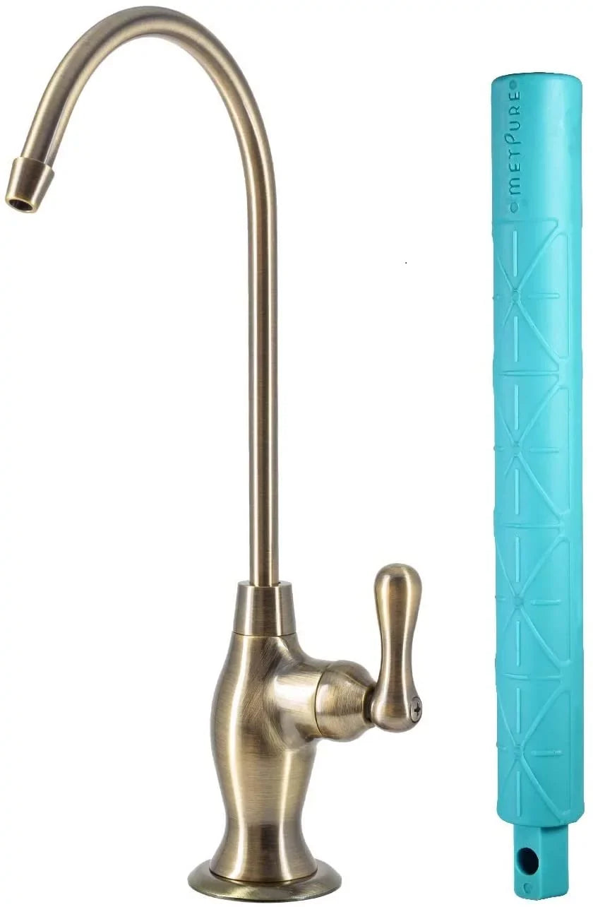 Faucet With Reverse Wrench Brass liquid Metpure Faucet Gap Filtration Dispenser design Osmosis Vase Drinking liquid Air Non Antique