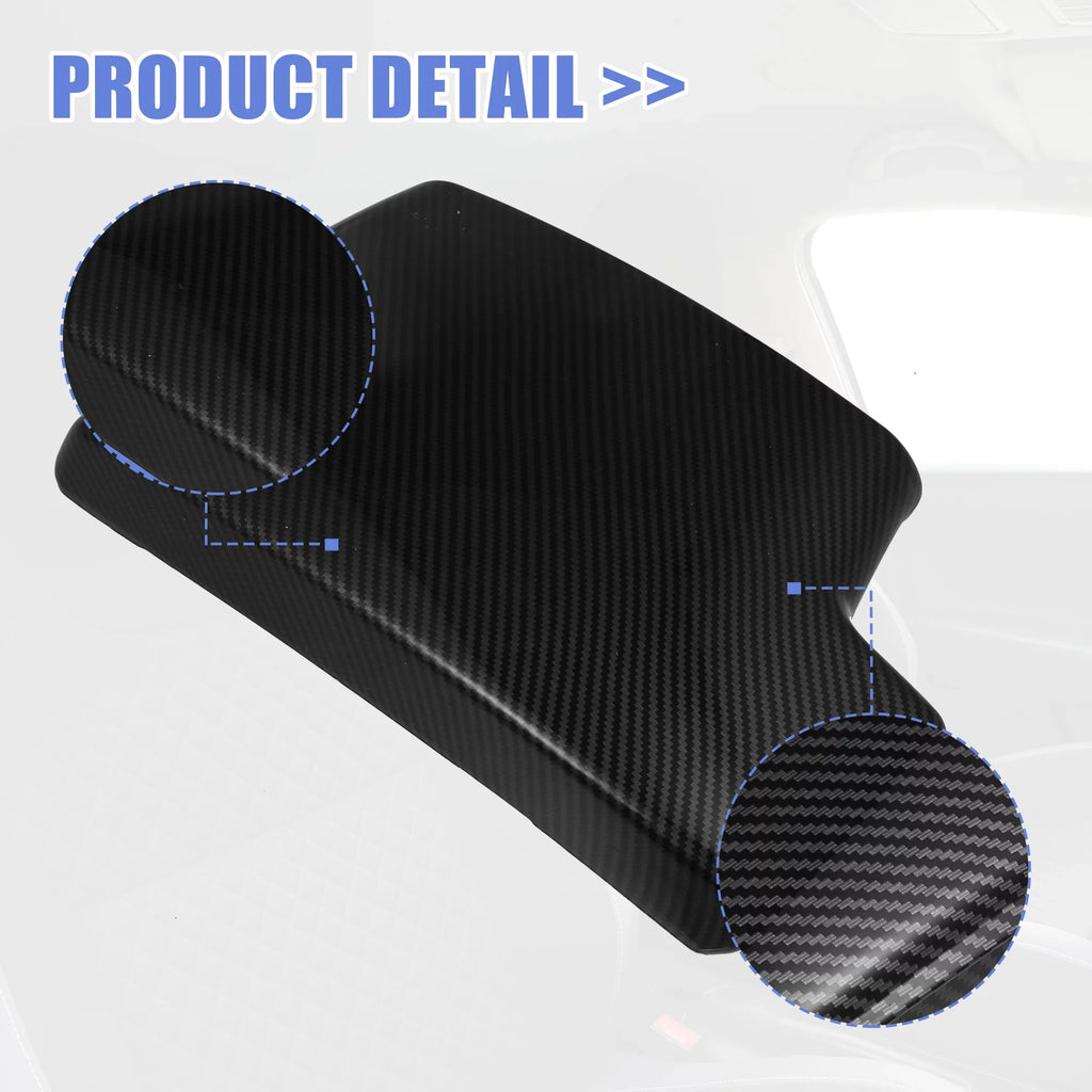 Bargains Unique Storage Box Center Car Console E90 E91 Protector Box Armrest 3 Carbon Cover Pattern for Series Fiber