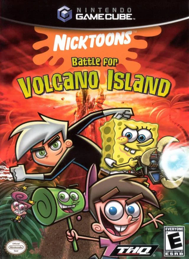 Battle Island for Nicktoons: THQ Volcano