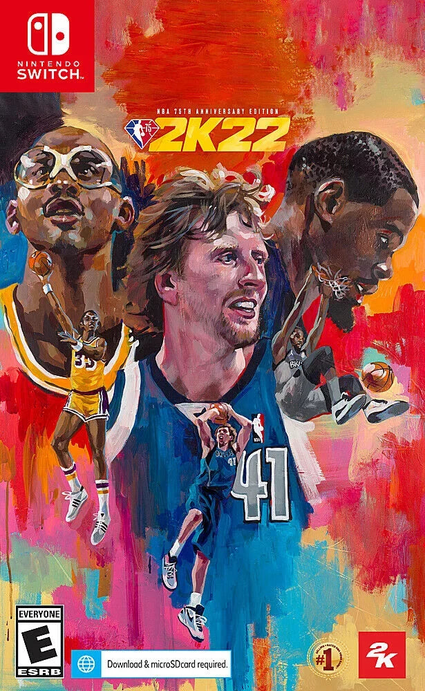 Switch Nintendo NBA - Anniversary 75th Edition 2K22 Anniversary