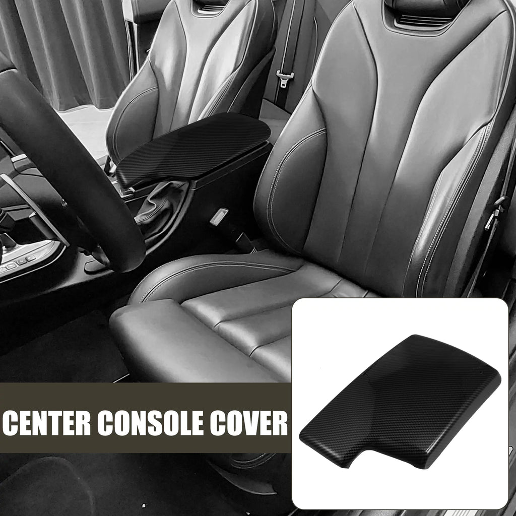 Bargains Unique Storage Box Center Car Console E90 E91 Protector Box Armrest 3 Carbon Cover Pattern for Series Fiber