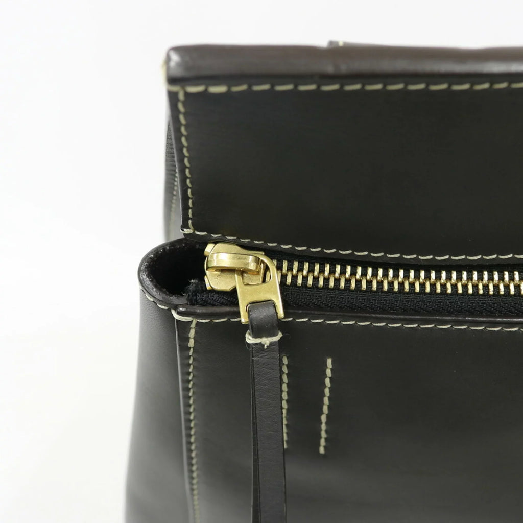 Ladies Handbag Celine Gray CELINE Pre-Owned Edge (Fair)