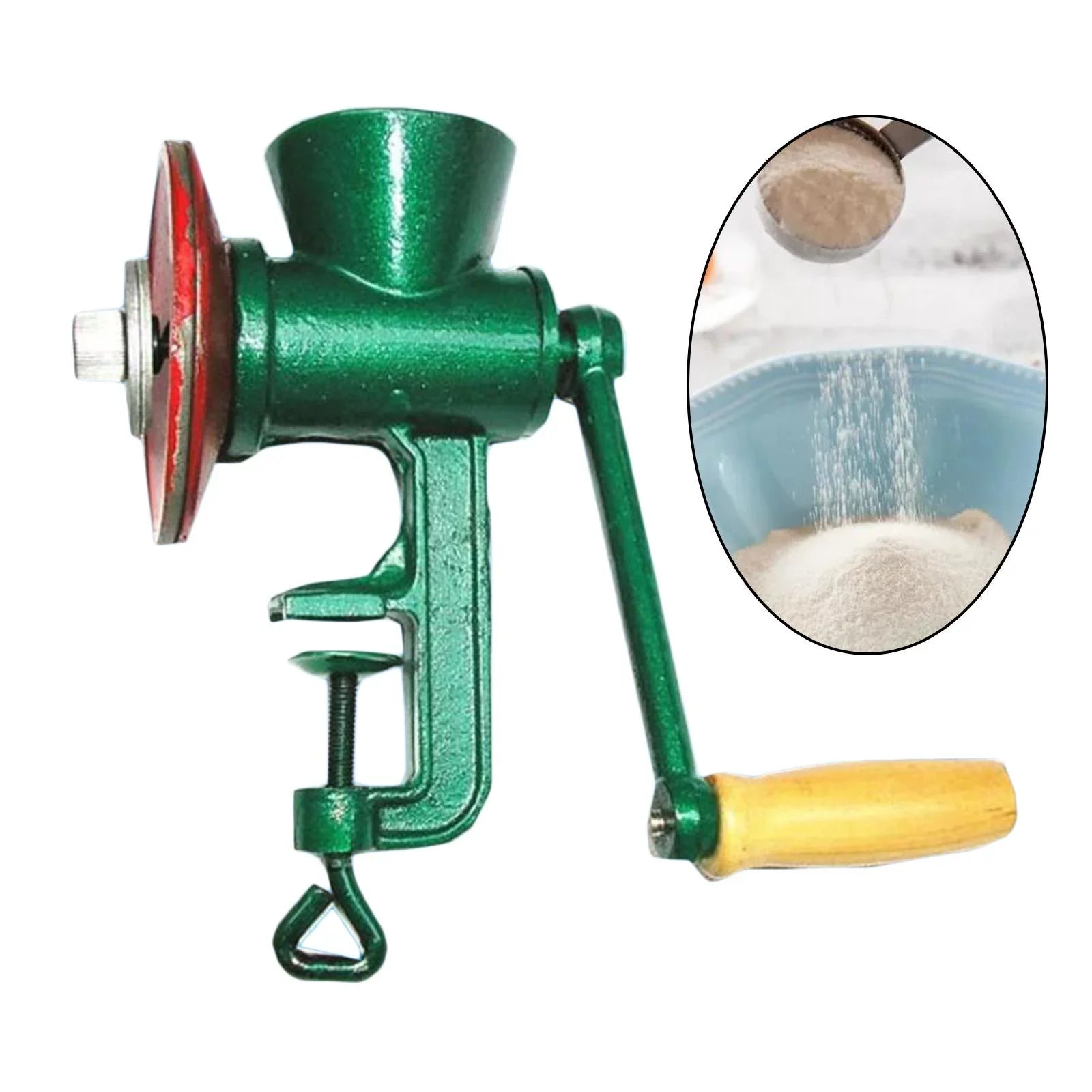 Bean Mill Manual Mill Pepper Peanut Grinder Barley Crusher Coarseness Coffee Grinder Wheat Adjustable