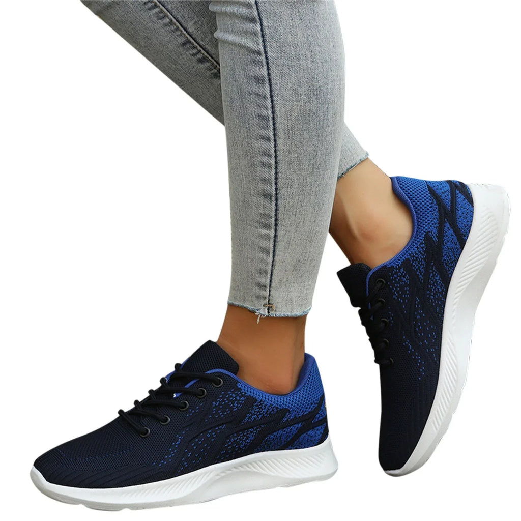 dimension Cross Colorblock Mesh Summer 1/2 Women Sneakers Women Sneakers Comfortable Fashion and Shoes and Autumn 11 Breathable Up AdBFJAF Lace Pattern