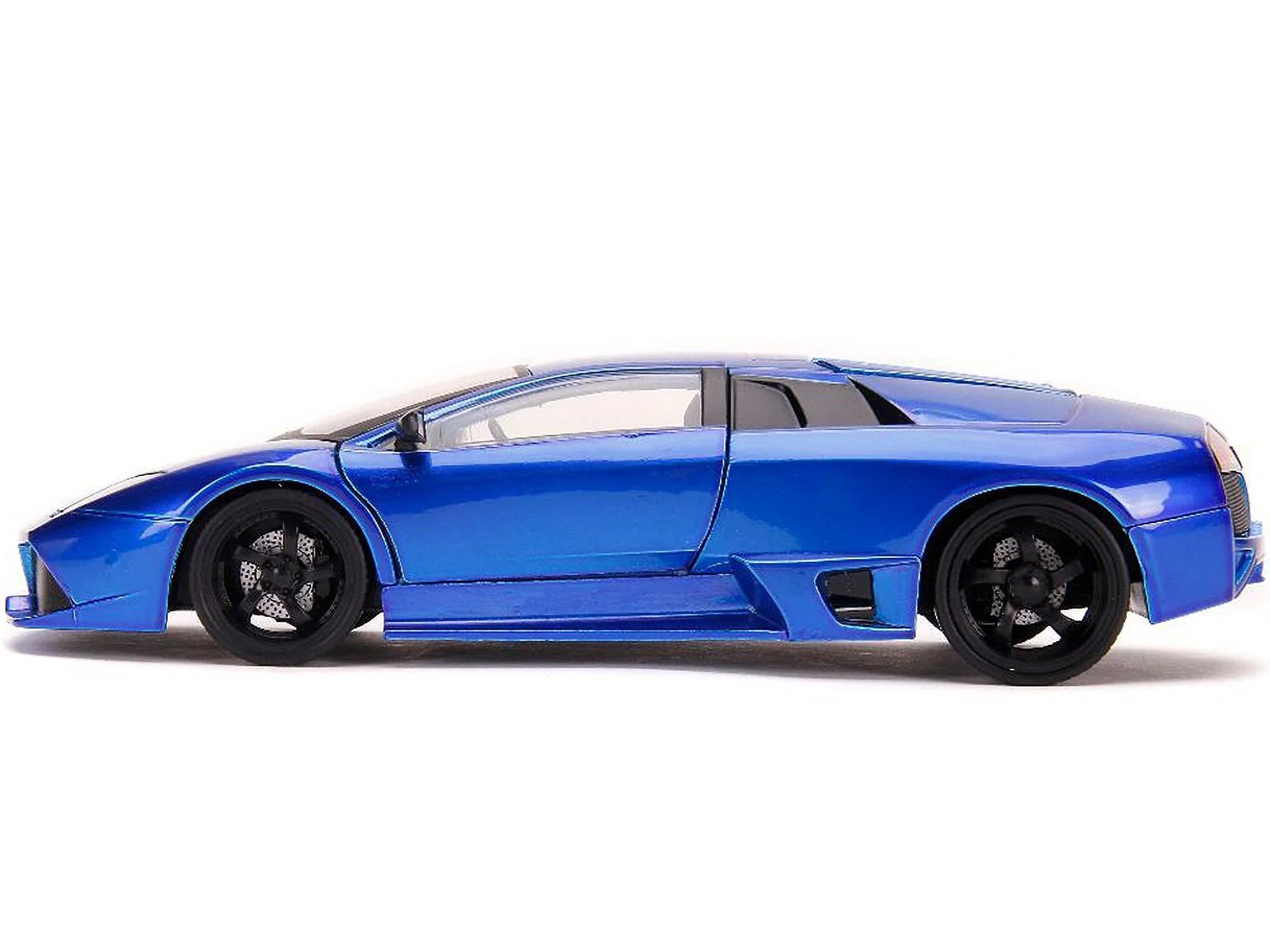 32279 Murcielago Hyper Lamborghini Blue Model Scale Spec Diecast Candy 1-24 Car, LP640 Jada