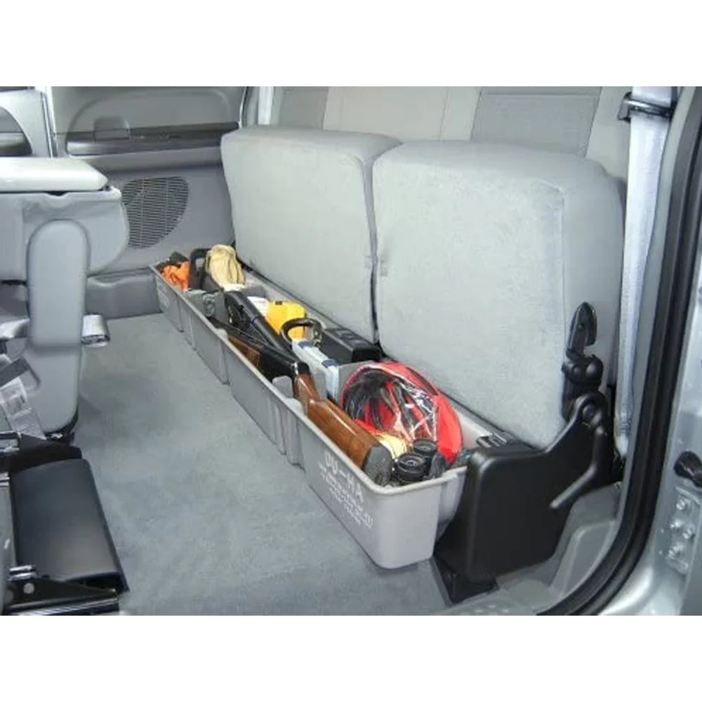 00-16 F-250 Black Seat Under Storage 20031 Supercab, F-550 Fits DU-HA thru