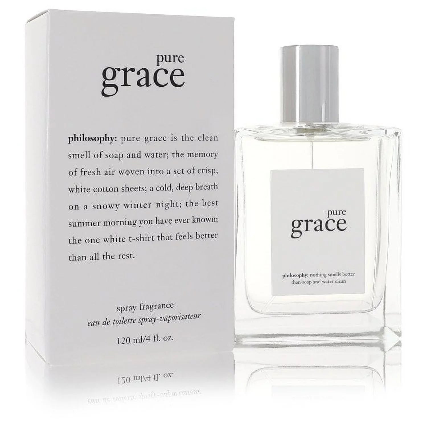 Toilette De Spray Female oz Philosophy Grace 4 Pure by for Eau