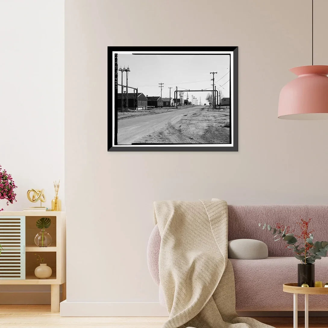 21-7/8" Bounded Ninety-sixth x Framed CO by Arsenal, - Mountain Print, Historic County, Commerce Fifty-sixth City, Avenue 30, Avenu, Rocky Adams 17-7/8" &