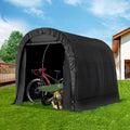 Duty Carport, for 7 Hommow 8 Heavy Shed, x Garden, FT exterior FT Black Garage Patio, Tool Tent, Storage Portable