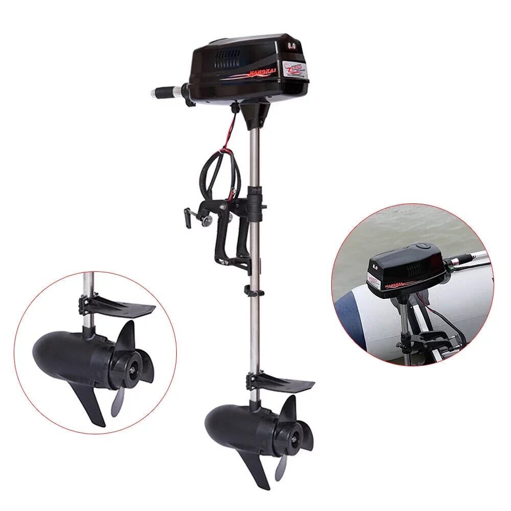Motor Motor Engine Outboard Boat Trolling Brushless Electric 2.2KW Fish DENEST 48V