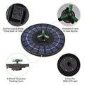 With Led liquid Nozzle Bath Yaliya Off Battery Auto-shut 9 Battery fountain,Led Inch With 9 Pump With 9 liquid 6w Solar Off Solar Rotatable Off Nozzle Qisuo Solar Inch Auto-shut Auto-shut Pump