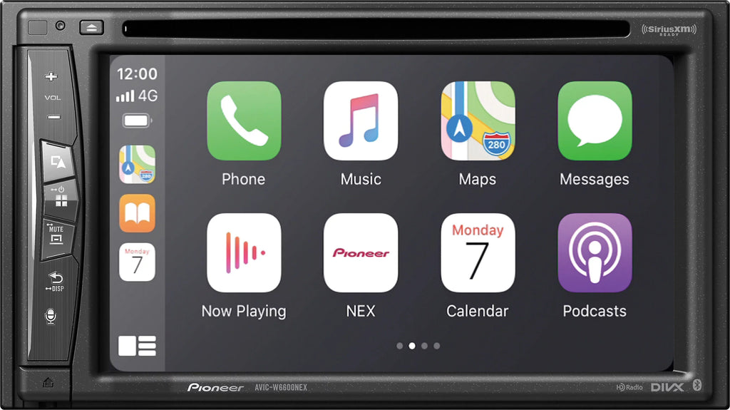 DVD Receiver AVIC-W6600NEX Navigation Pioneer 6.2" AV (Refurbished) Premium Restored
