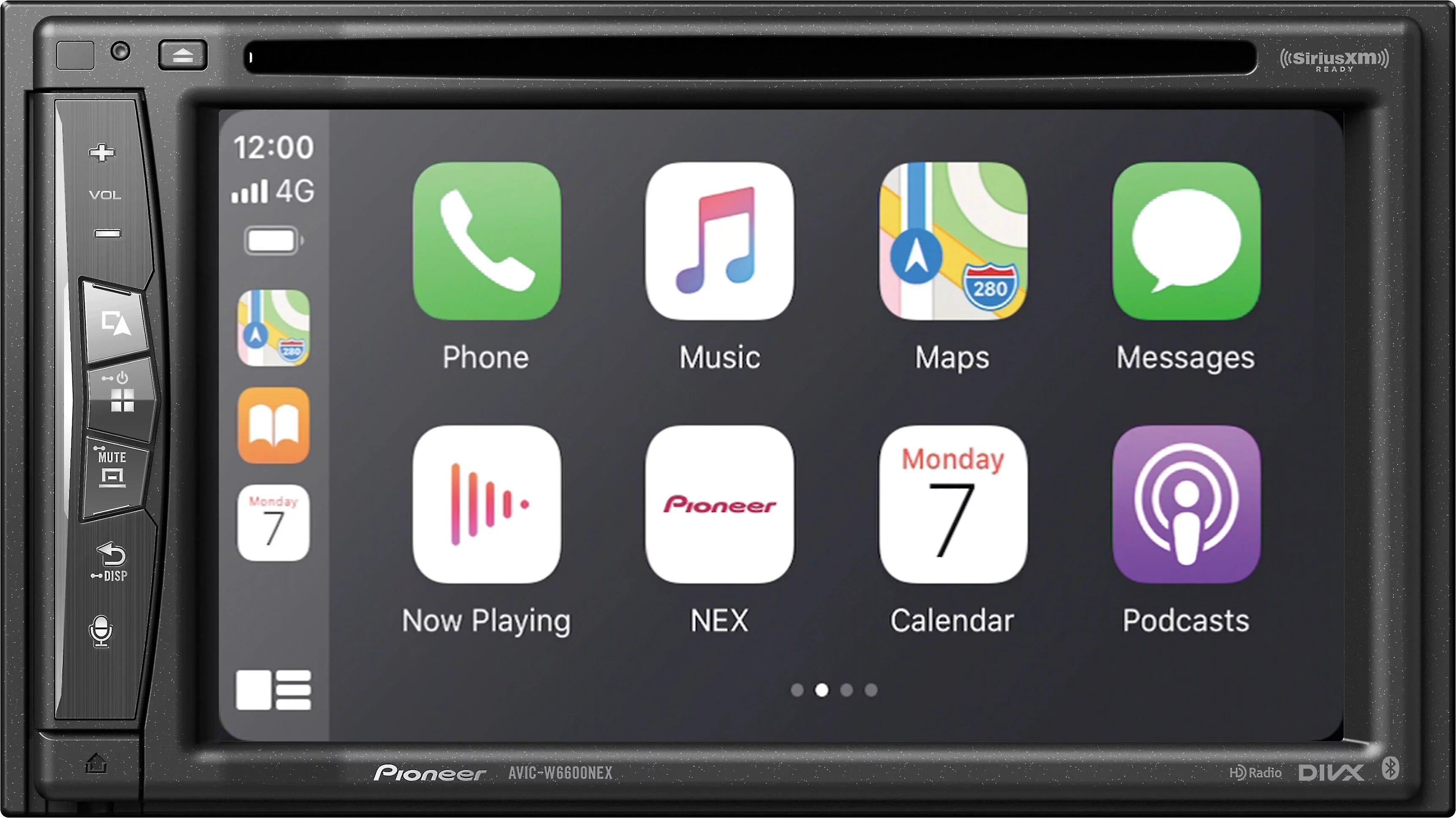 DVD Receiver AVIC-W6600NEX Navigation Pioneer 6.2" AV (Refurbished) Premium Restored
