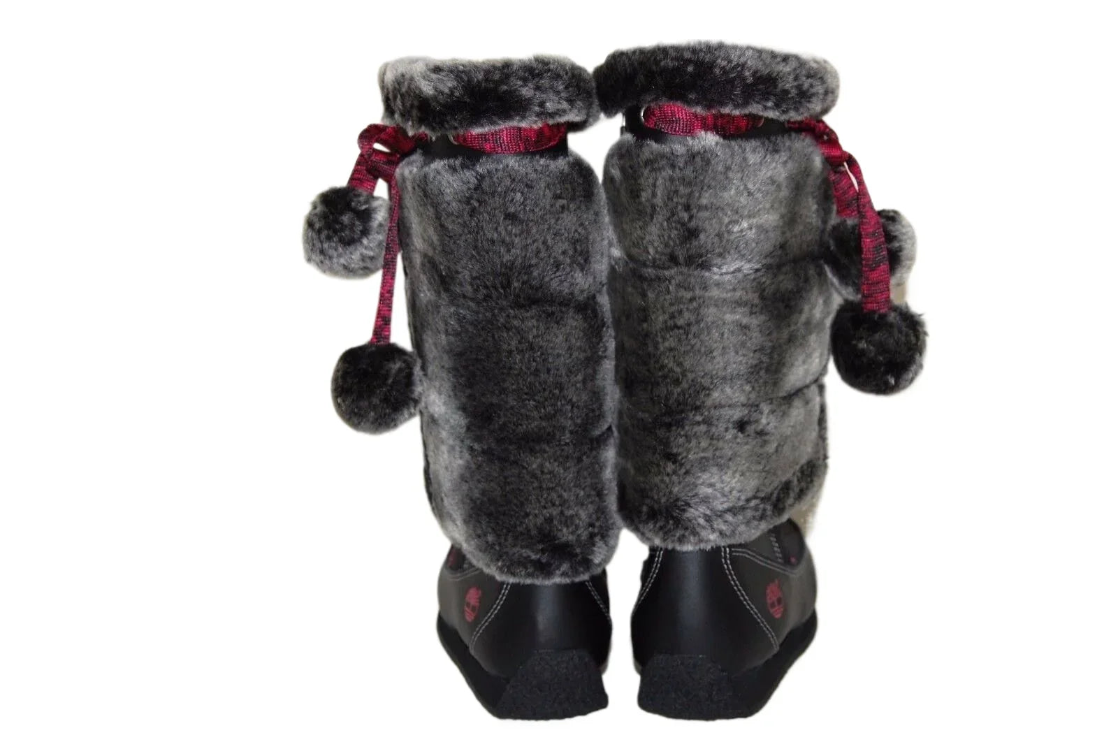 US Medium Black Tall Winterberry Fur Boot 59794 Timberland dimension Preschool Youth 13.5