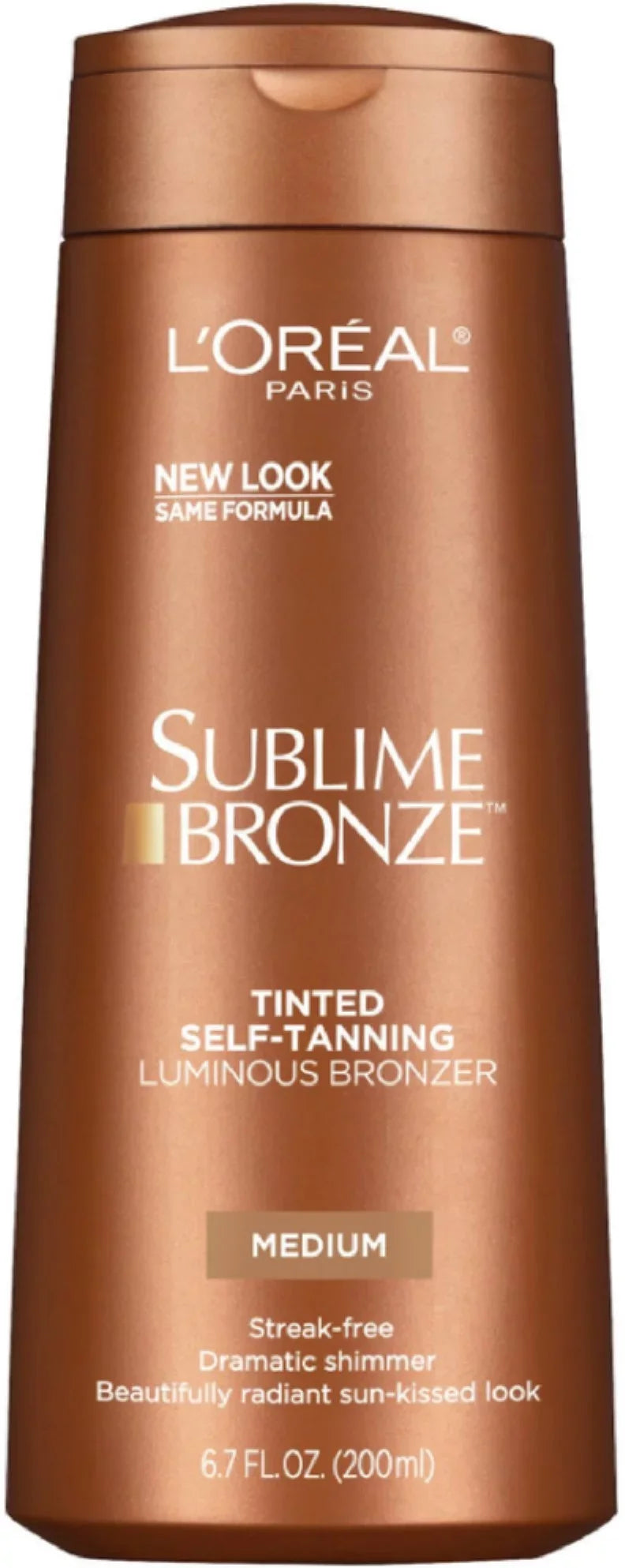 oz Sublime 6.7 Self-Tanning Tinted Bronze, L'Oreal Luminous Medium Bronzer,