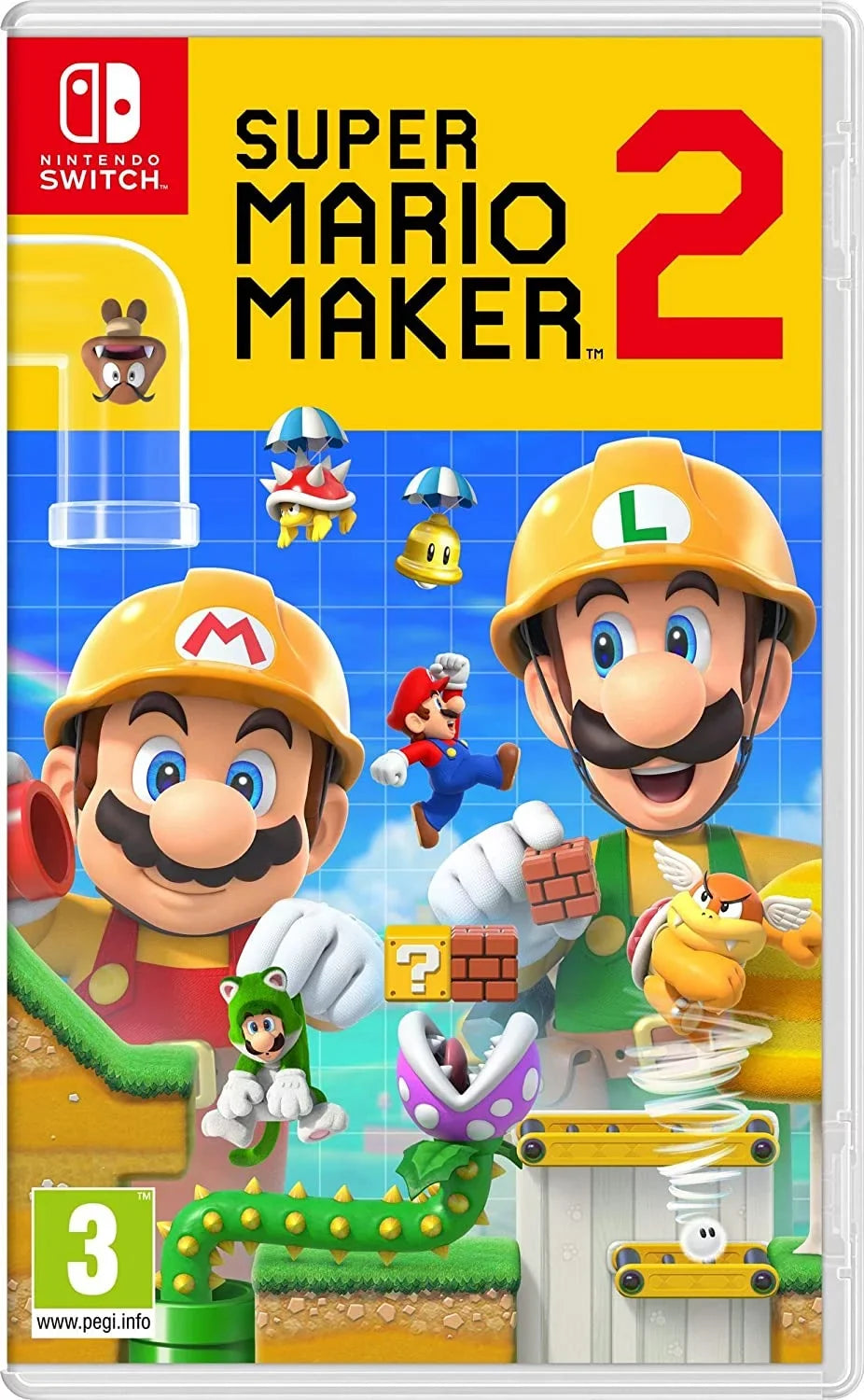 Switch 2 Nintendo Maker - Mario Video Game Super
