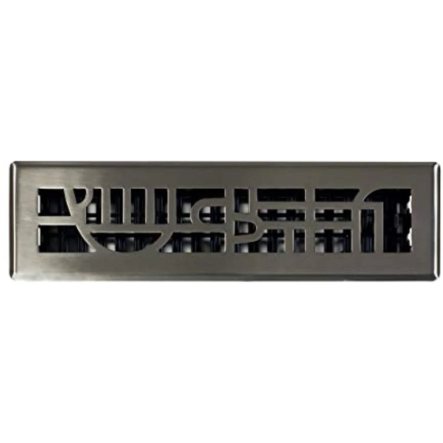 Brushed Nickel Decor 2x12, Grates Register, Floor ADH212-NKL
